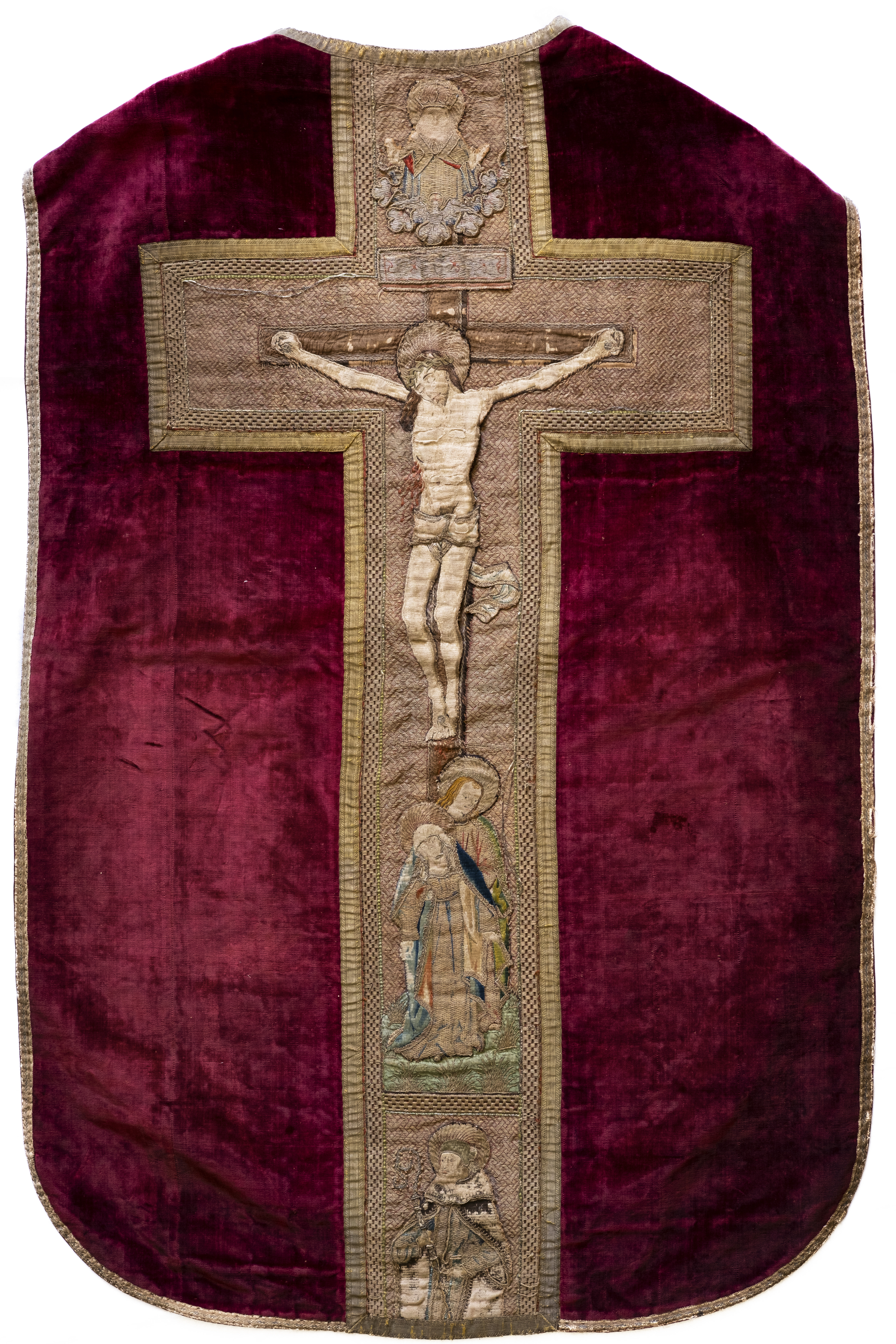 Dos de chasuble, Fontaine-Chaalis, Domaine de Chaalis © EPHE - PSL (A. Okecki)